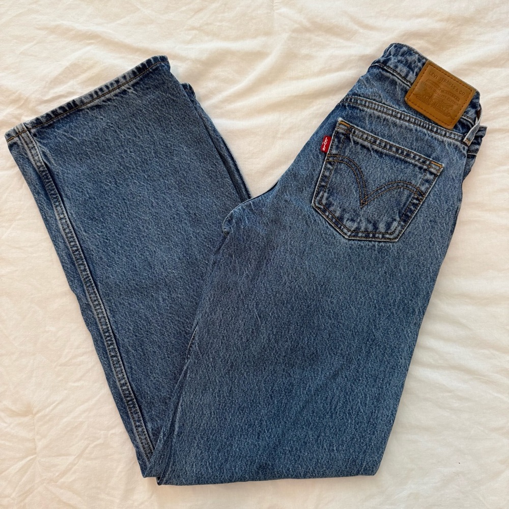 Levi's Low Loose Medium Wash Jeans